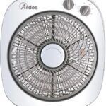 ARDES Ventilador Portátil Refrescante de Suelo o Mesa con 6 Aspas y 3 Niveles de Intensidad y Rotación 360 Grados Ventilador de Suelo
